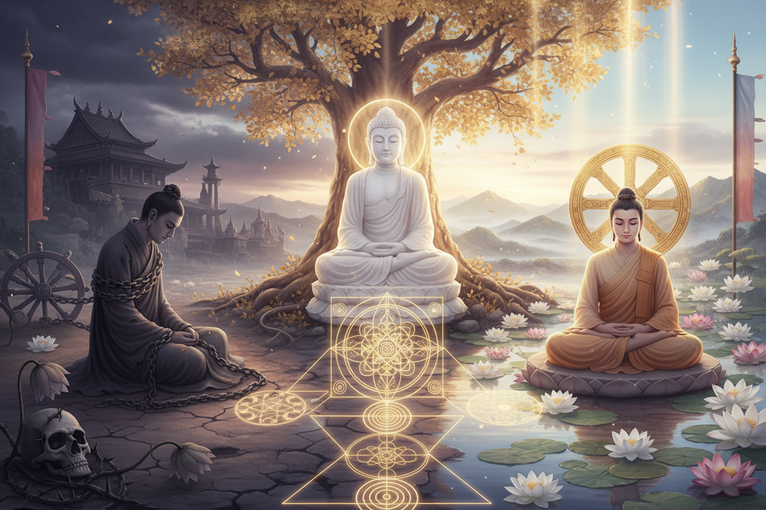 Light Path vs Suffering-Based Buddhism: Clarifying the Misconception - Nicole's ritual universe