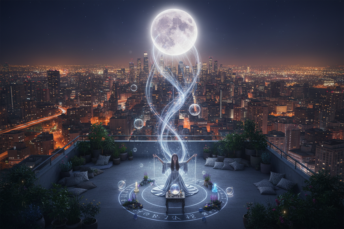 Light Pollution and Moon Magic: Working with Lunar Energy in Cities - Nicole's ritual universe