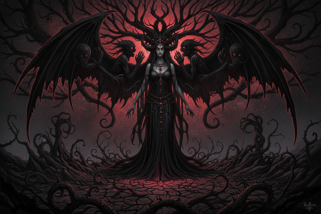Lilith/Nahemoth: The Shadow of Malkuth and the Qliphothic Kingdom