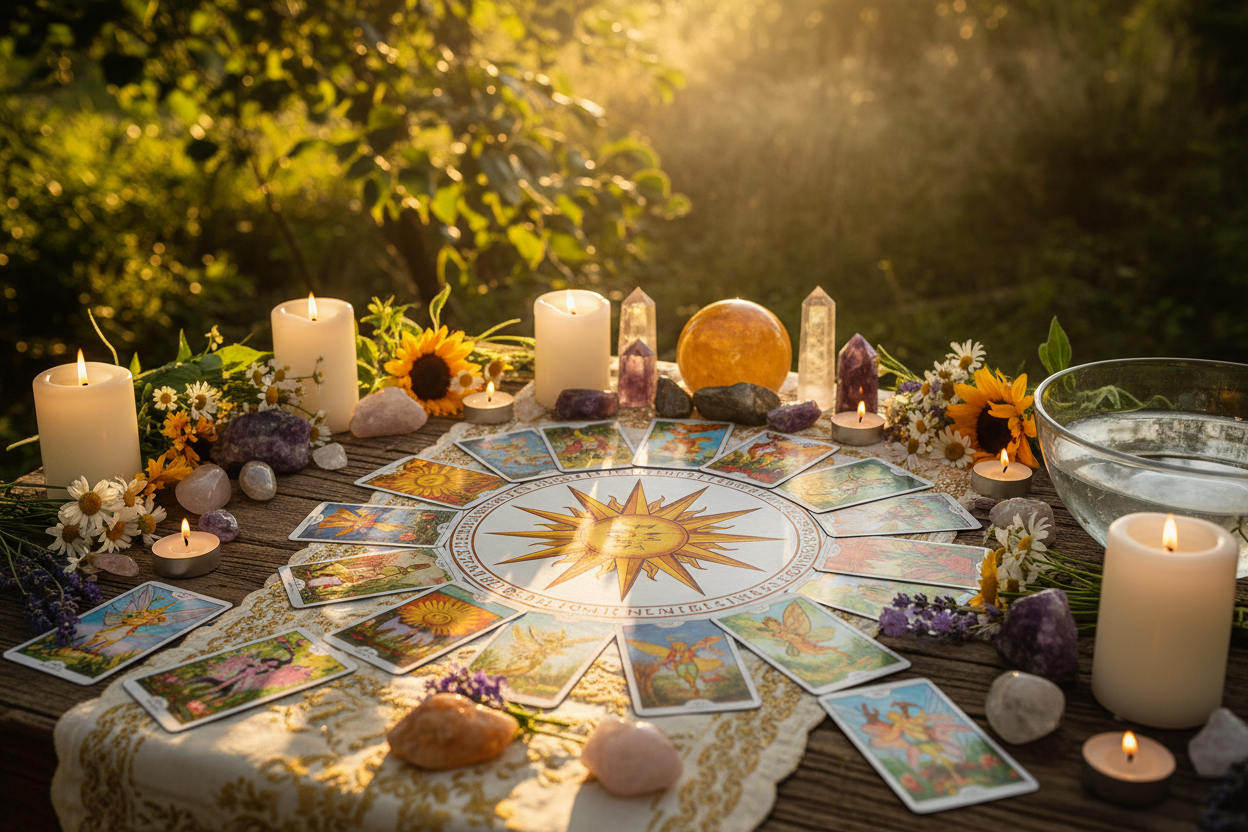 Litha Divination: Midsummer Tarot Spreads and Fairy Oracle Readings ...