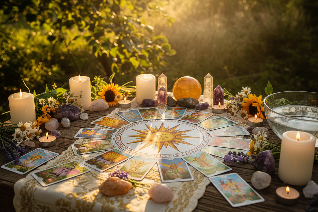 Litha Divination: Midsummer Tarot Spreads and Fairy Oracle Readings - Nicole's ritual universe