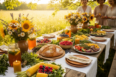 Litha Light Path Feast: Celebrating with Summer Abundance