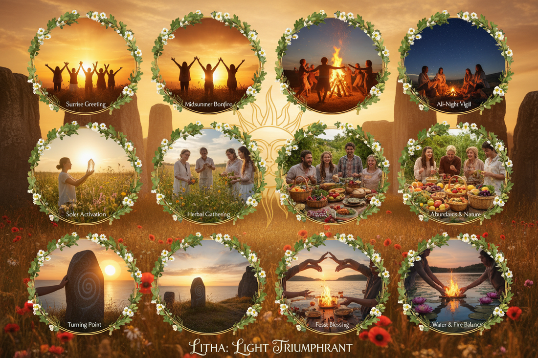 Litha Light Path Rituals: Celebrating Solar Zenith - Nicole's ritual universe