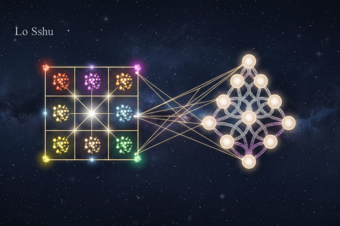 Lo Shu and the Kabbalistic Tree of Life: Two Number Systems, One Cosmic Architecture