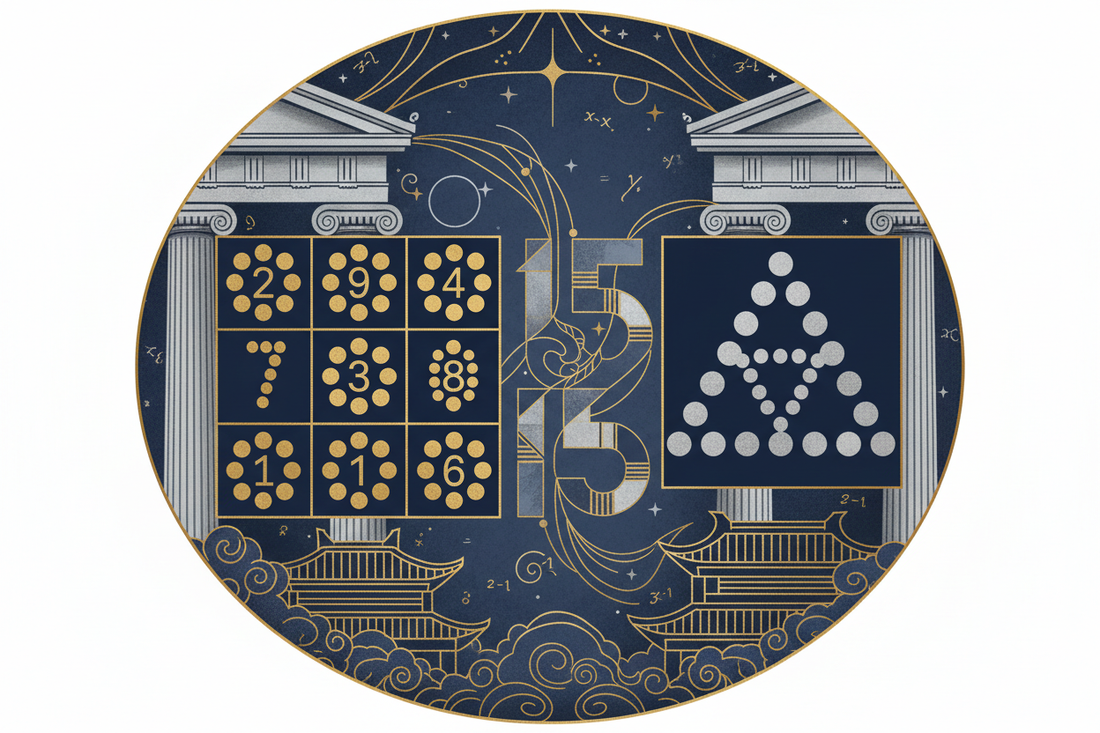 Lo Shu and Pythagorean Number Theory: When East and West Discovered the Same Mathematical Truth