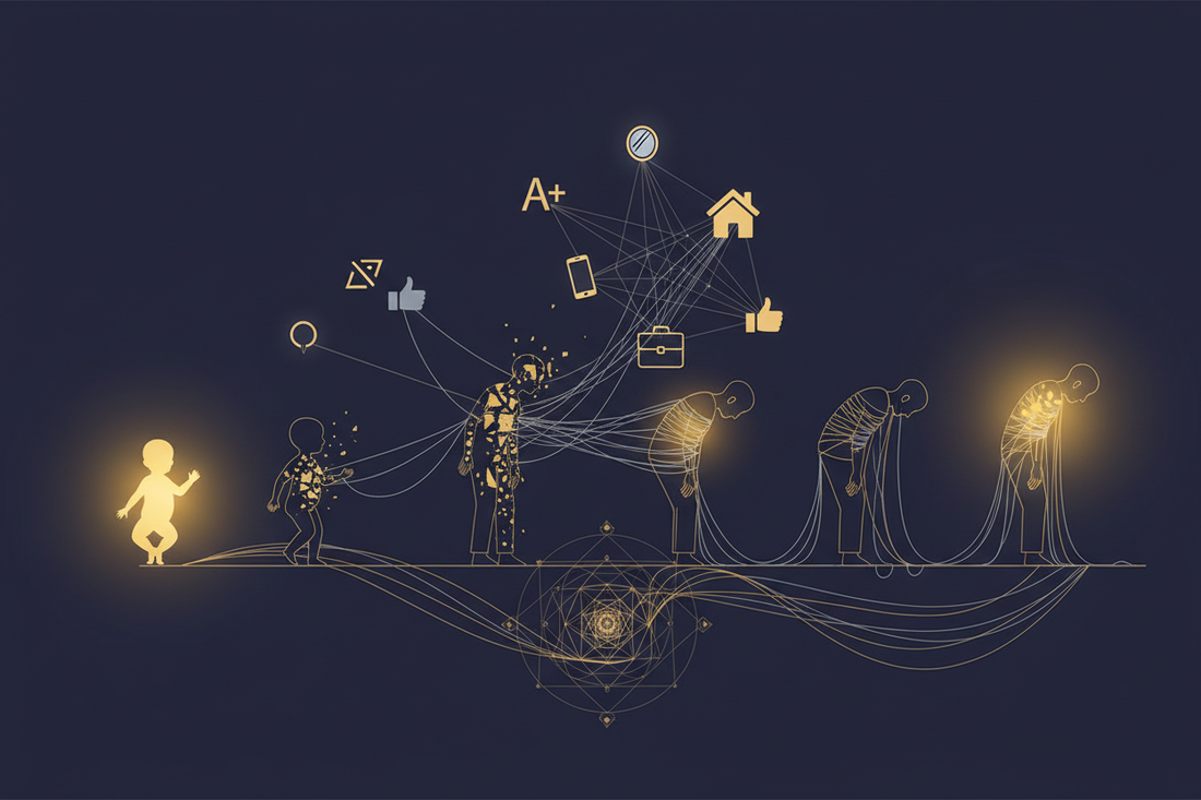 Locus Development Across Lifespan: How We Learn to Outsource Worth - Nicole's ritual universe
