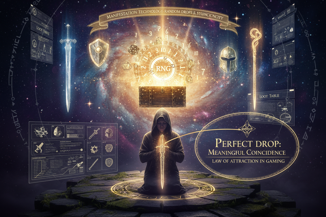 Loot Systems and Manifestation: Random Drops as Synchronicity - Nicole's ritual universe