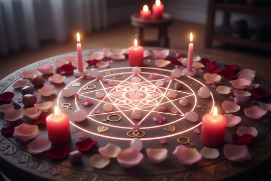 Love Attraction Magic Circle: Complete Guide to Manifesting Your Soulmate and Divine Partnership