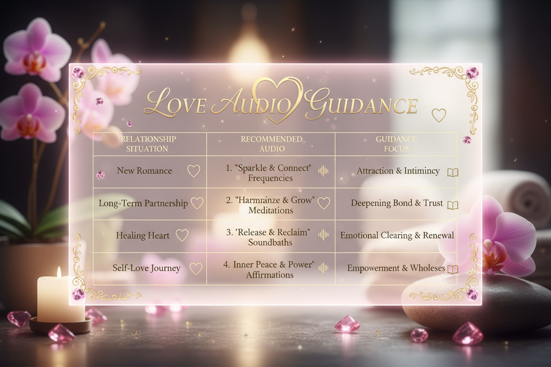 Love Audio Comparison: Which One for Your Situation? - Nicole's ritual universe