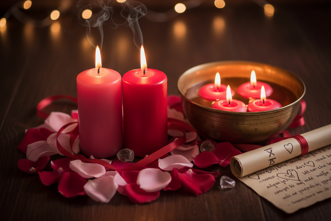 Candle Spells for Love: Attraction and Romance - Nicole's ritual universe