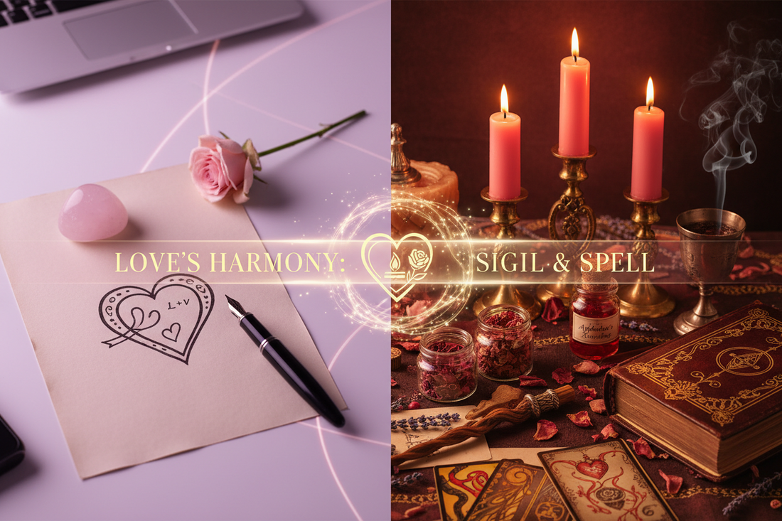 Love Sigil vs Love Spell: What's the Difference? - Nicole's ritual universe
