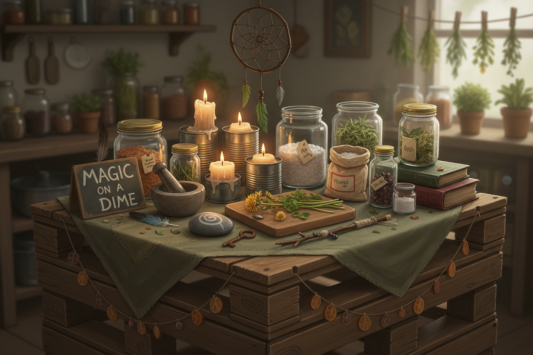 Low Budget Witchcraft: Powerful Magic Without Spending - Nicole's ritual universe