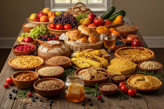 Lughnasadh Foods: Bread, Grain & First Fruits
