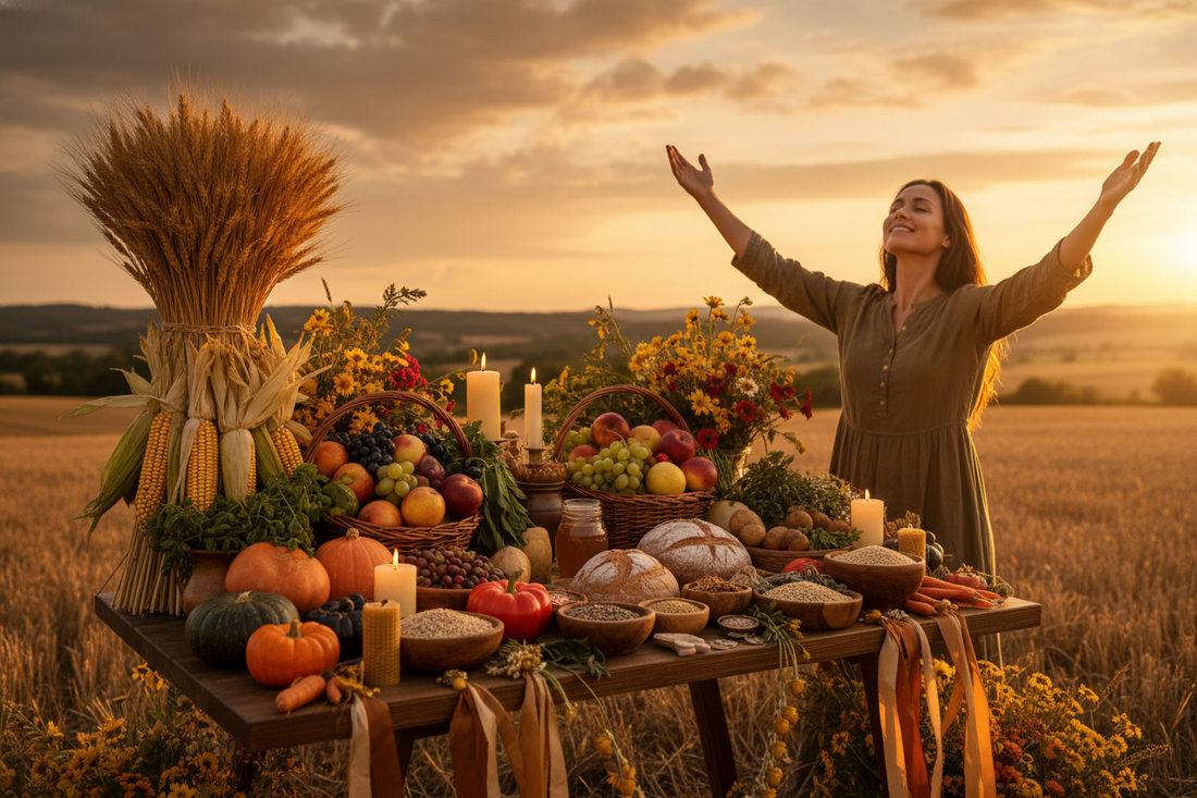 Lughnasadh Gratitude Rituals: Celebrating First Harvest
