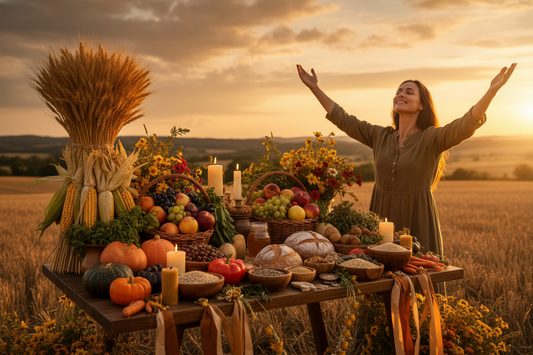 Lughnasadh Gratitude Rituals: Celebrating First Harvest