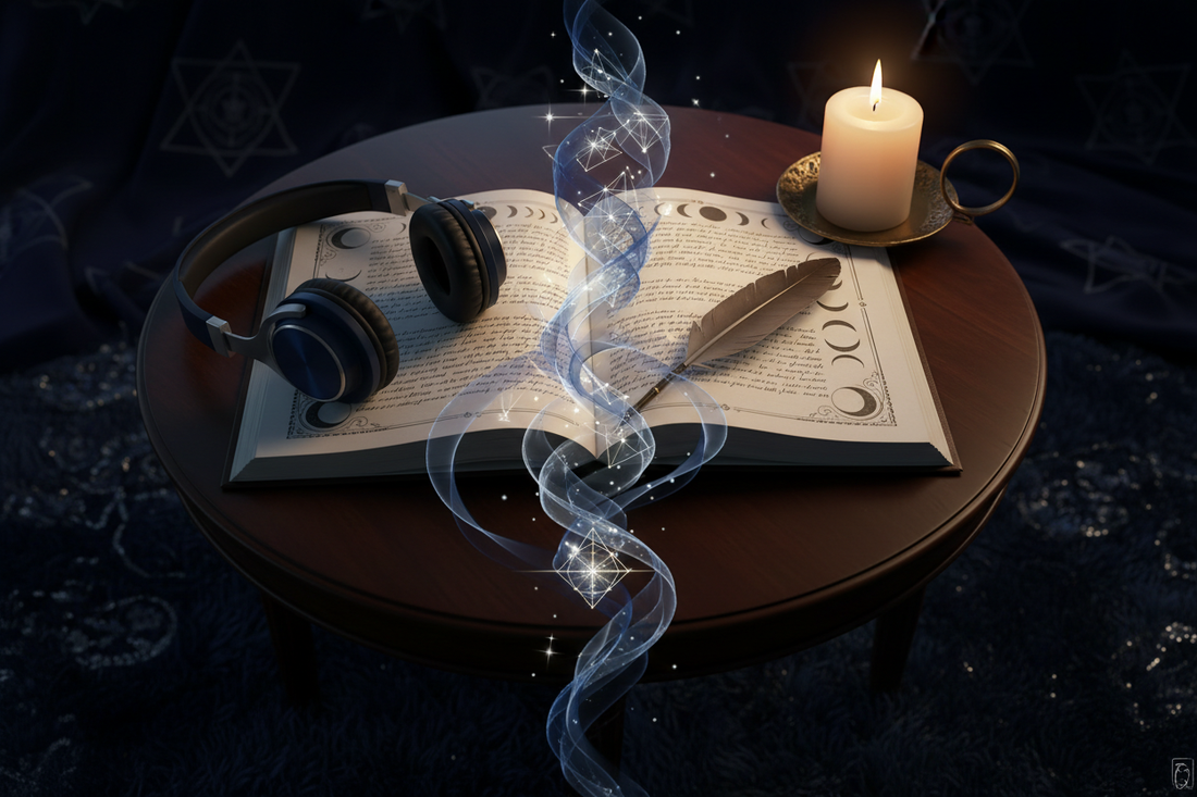 Combining Lunar Descent with Journaling Practice - Nicole's ritual universe