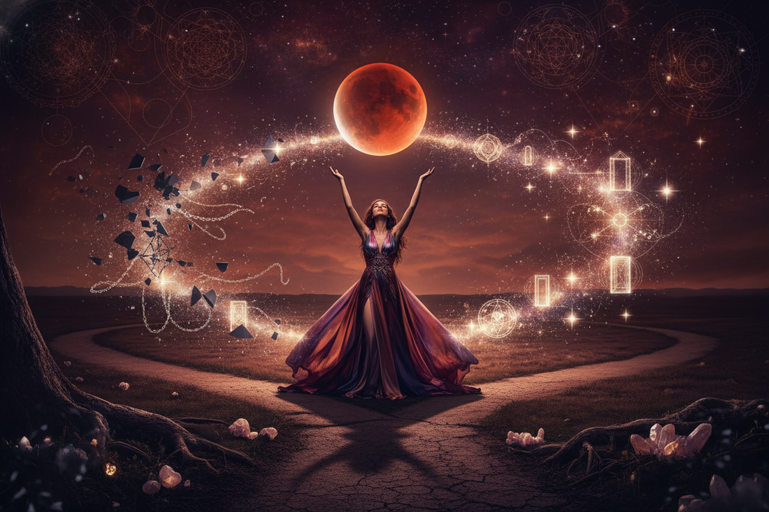 Lunar Eclipse Love Transformation: Major Relationship Shifts - Nicole's ritual universe