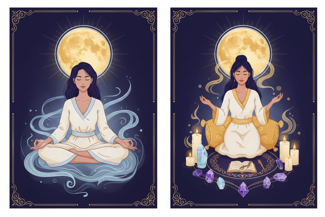 Lunar Meditation vs Lunar Ritual: What's the Difference and Which Do You Need?
