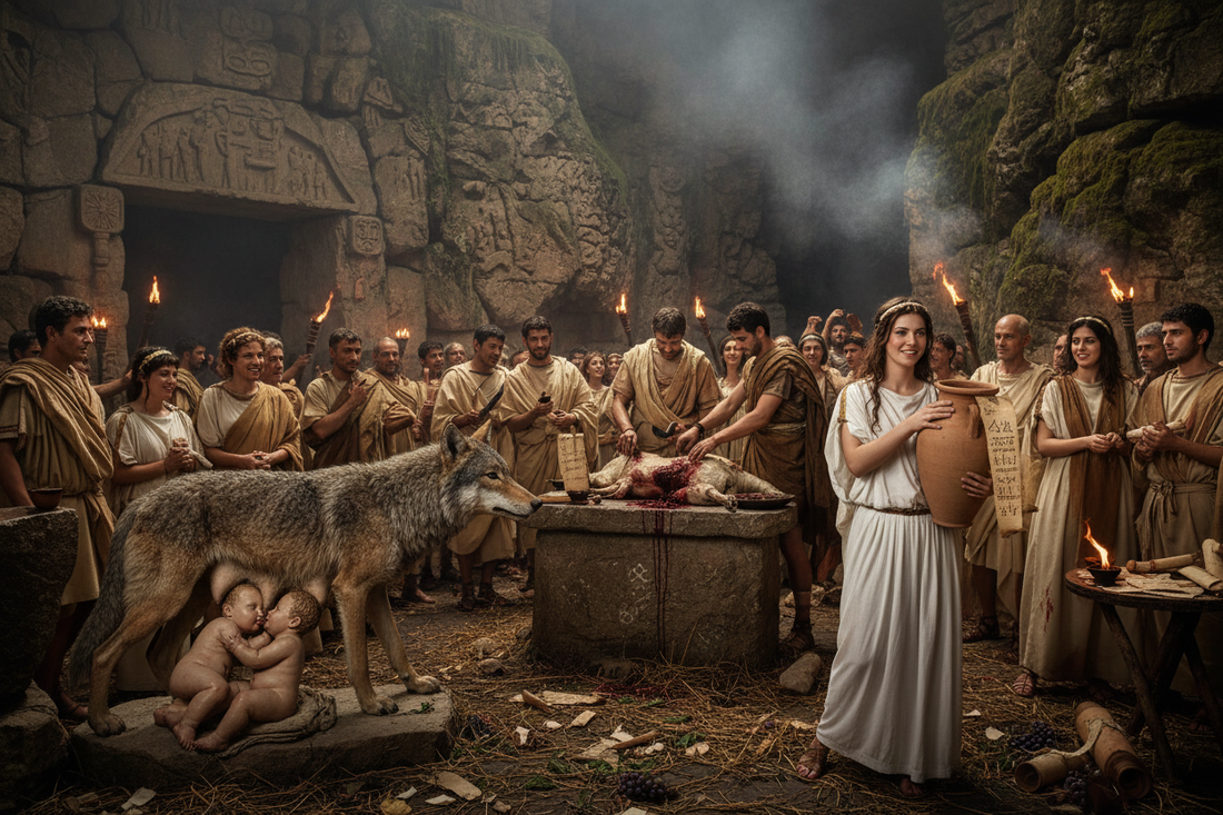 Lupercalia Folklore: She-Wolf Legends, Fertility Rites, and Love Lotteries - Nicole's ritual universe