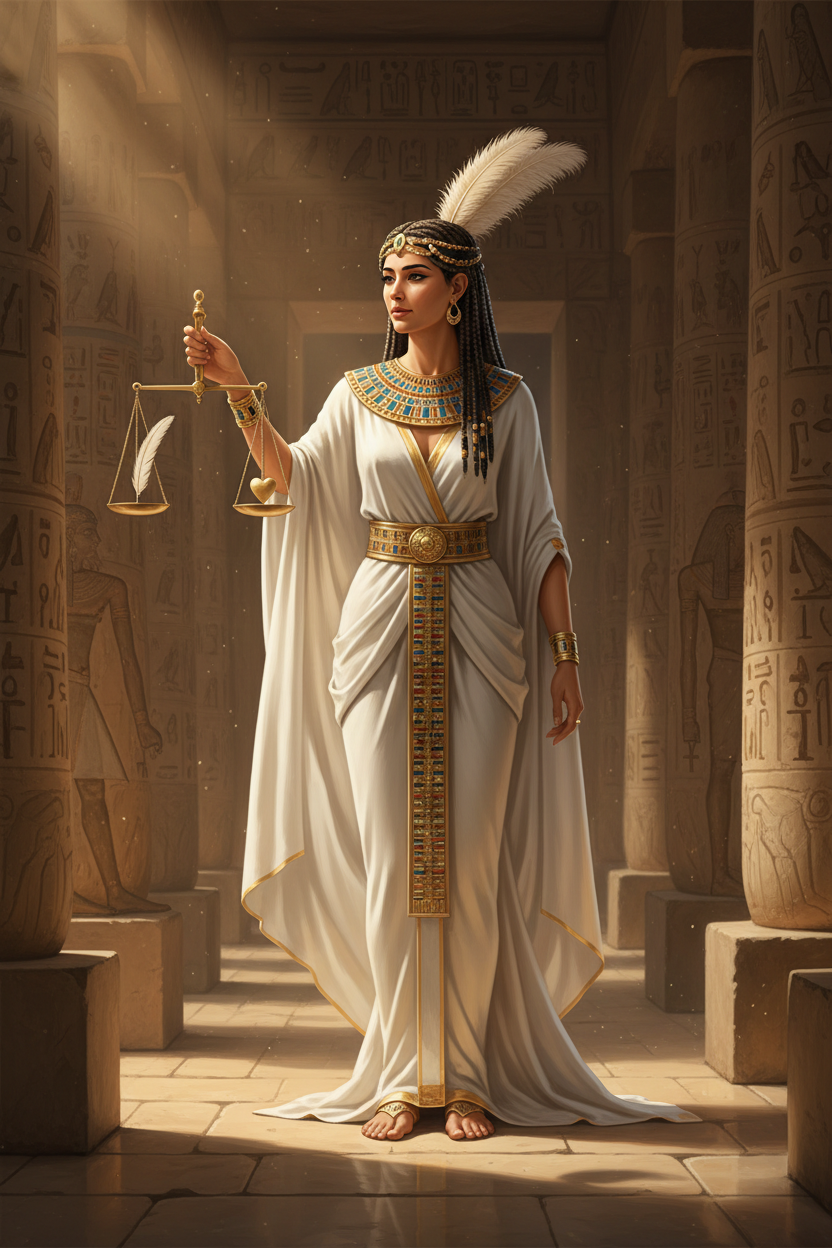 Working with Maat: Complete Guide to the Egyptian Goddess of Truth and Justice
