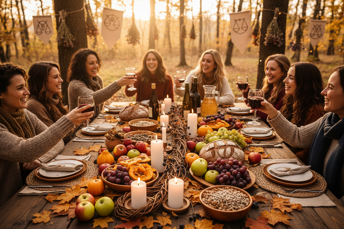 Mabon Light Path Feast: Celebrating with Autumn Abundance Nicole's ritual universe