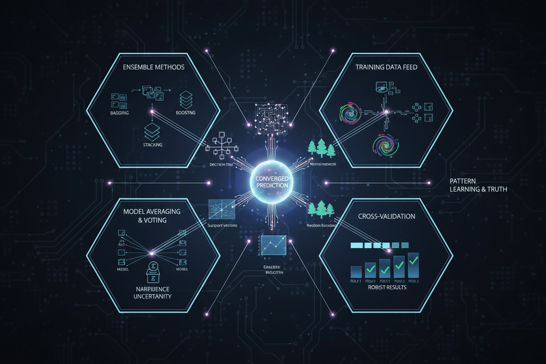 Machine Learning: Multi-Model Consensus and Ensemble Convergence - Nicole's ritual universe