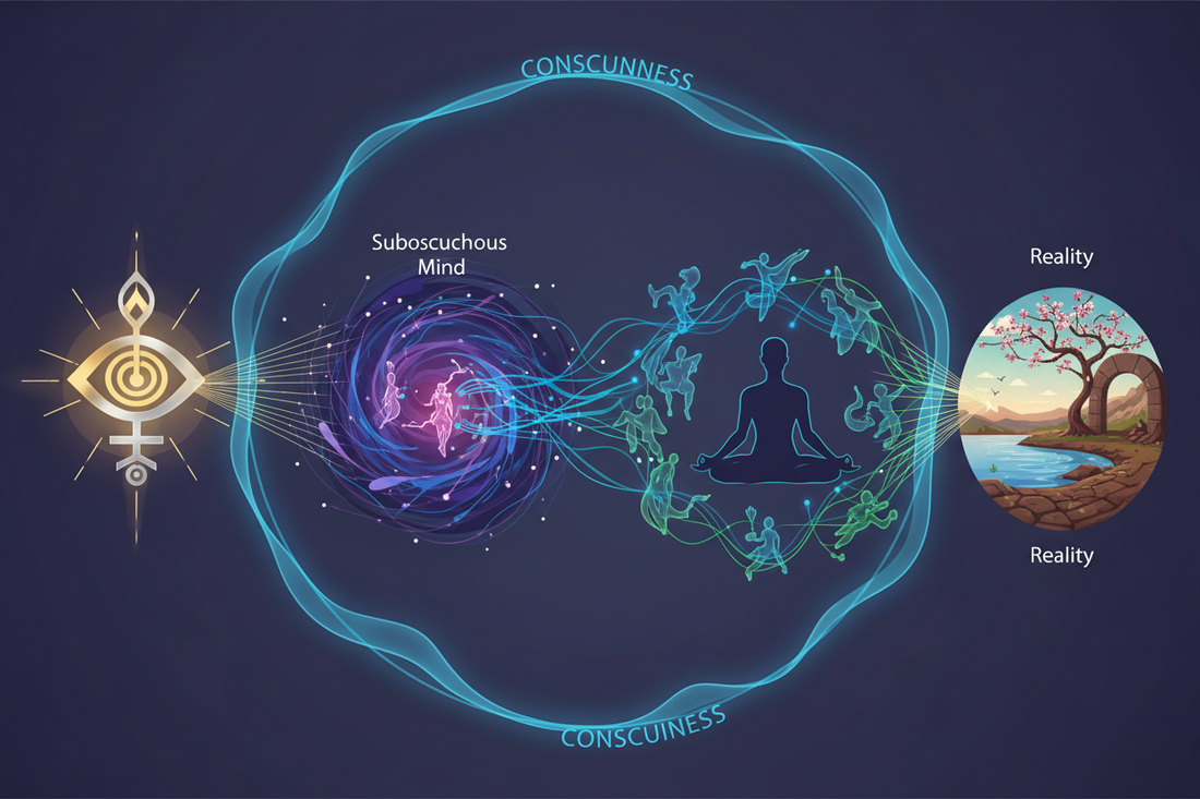 Magic as Symbol → Subconscious → Behavior → Reality