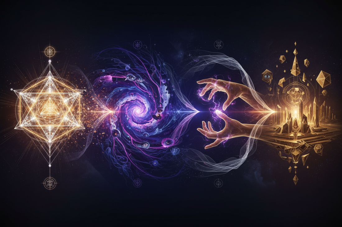 The Essence of Magic: Symbol → Unconscious → Action → Reality