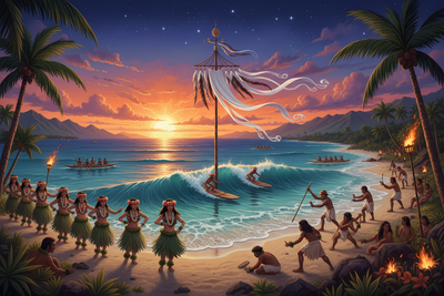 Makahiki: Hawaiian New Year - Lono Worship, War Prohibition, Sports Competitions & Tax Collection