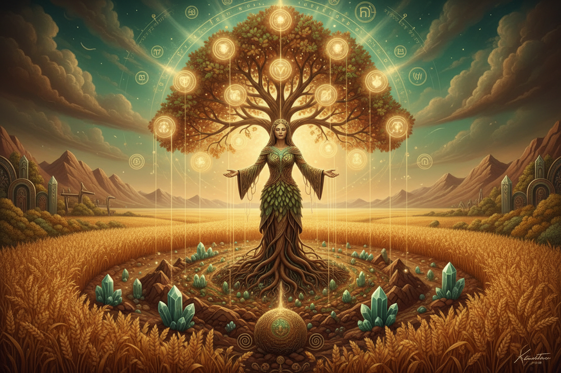 Malkuth as Gaia/Demeter: Earth Mother & Manifestation