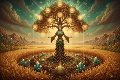 Malkuth as Gaia/Demeter: Earth Mother & Manifestation