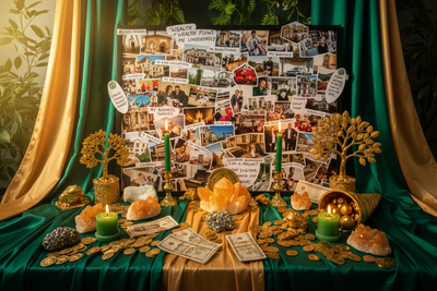 Manifestation Altar: Law of Attraction Setup