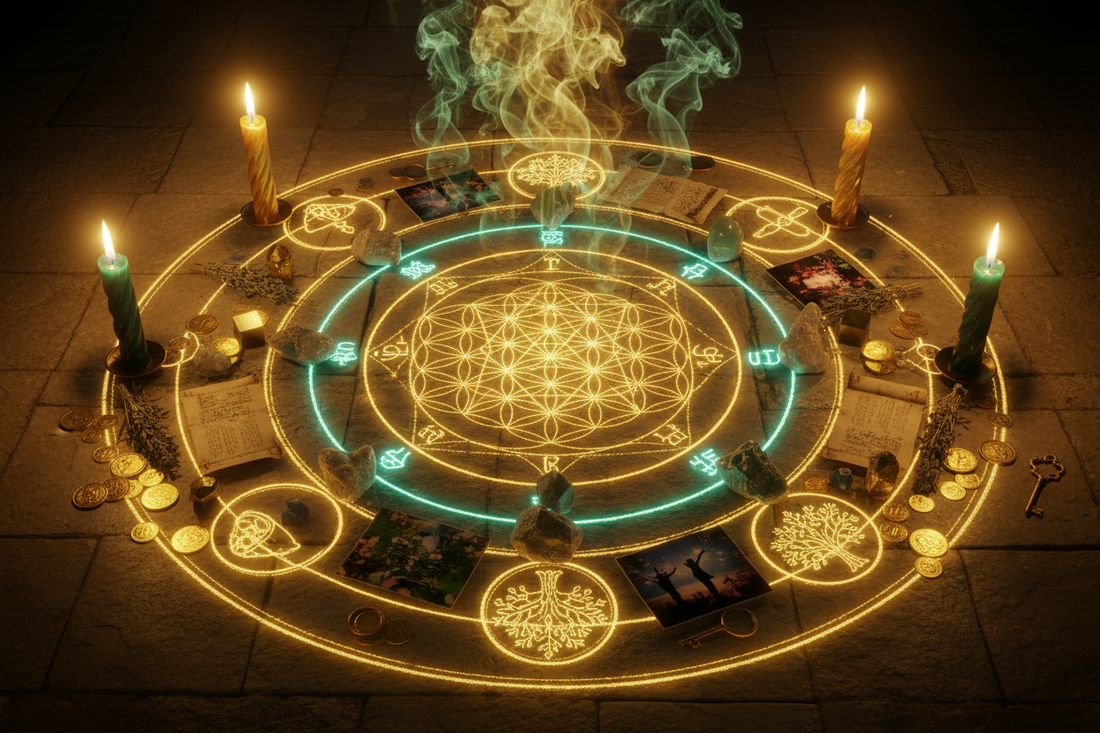 Manifestation Magic Circle Design: Complete Guide to Attracting Your Desires into Reality