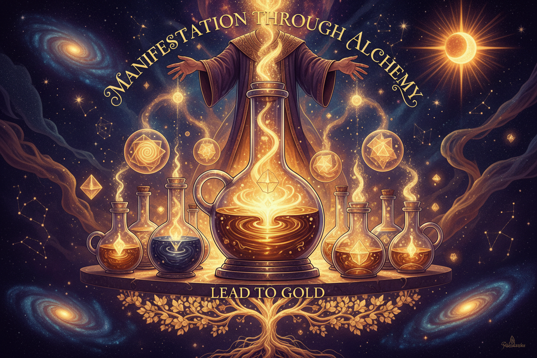 Manifestation Through Alchemy: Turning Lead into Gold (Literally & Metaphorically) - Nicole's ritual universe