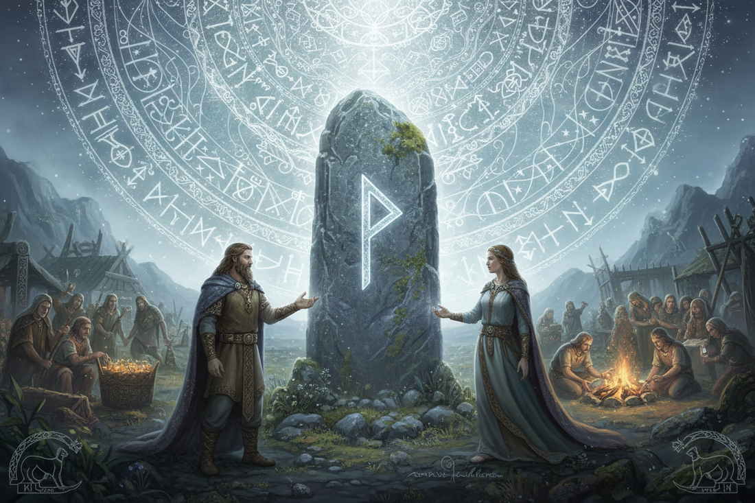 Mannaz Rune Deep Dive: Norse Mythology & Symbolism - Nicole's ritual universe