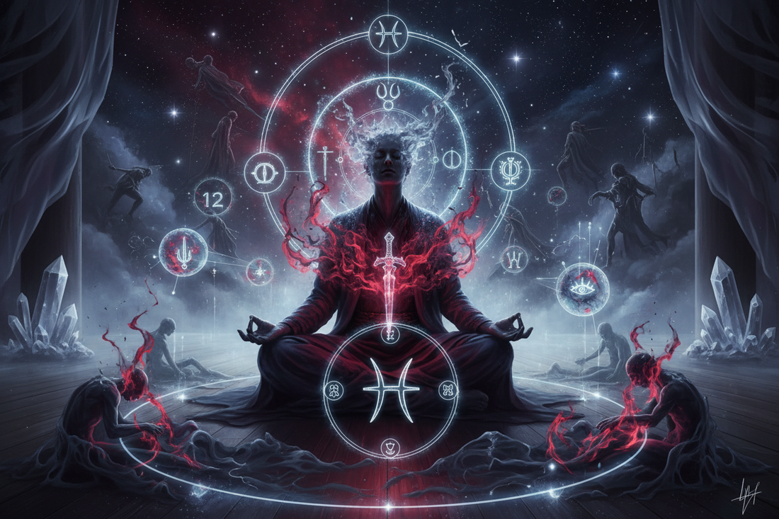 Mars in 12th House: The Hidden Warrior & The Gift of Sacred Rage