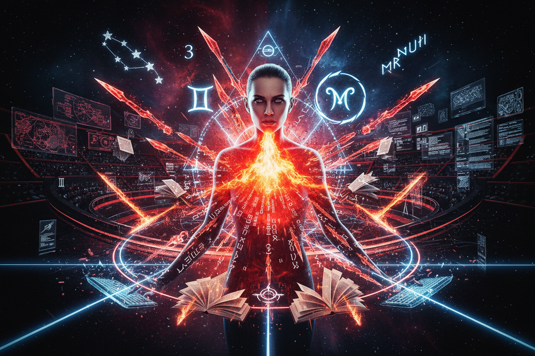 Mars in 3rd House: The Mental Warrior & The Gift of Sharp Communication