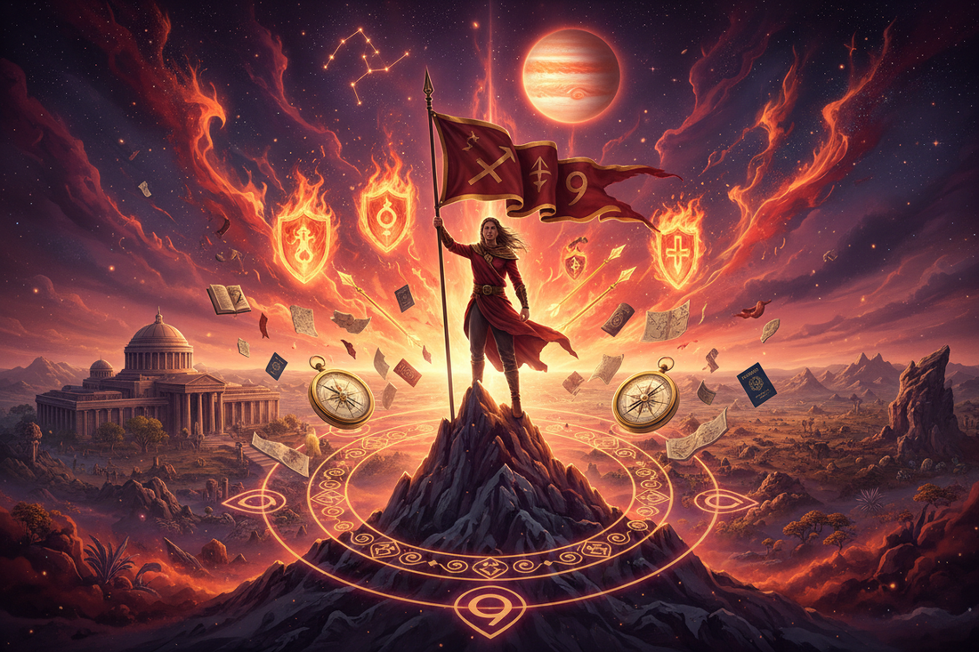 Mars in 9th House: The Philosophical Warrior & The Gift of Crusading Spirit