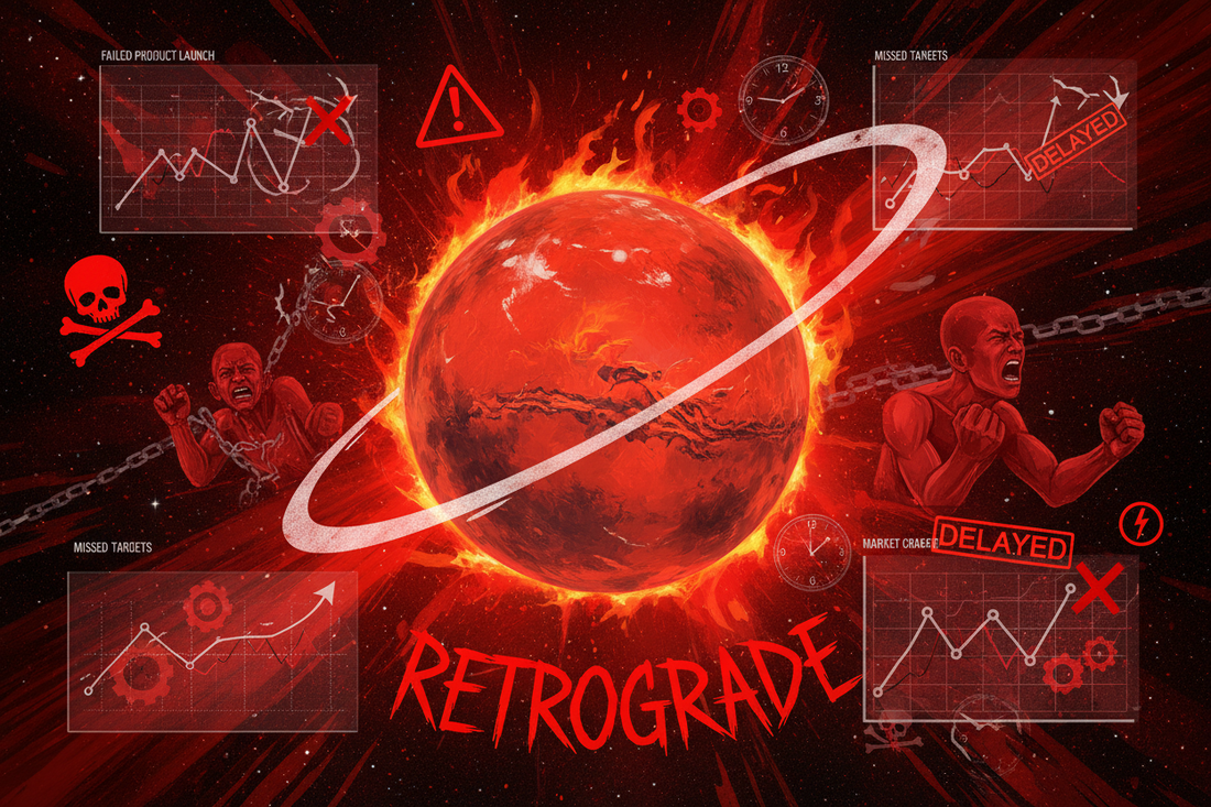 Mars Retrograde: When NOT to Launch Products - Nicole's ritual universe