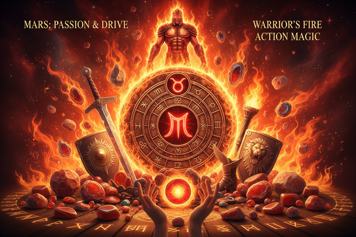 Mars Invocation Ritual Mars Sign Magic: Energy & Motivation Rituals for Your Mars Placement ...