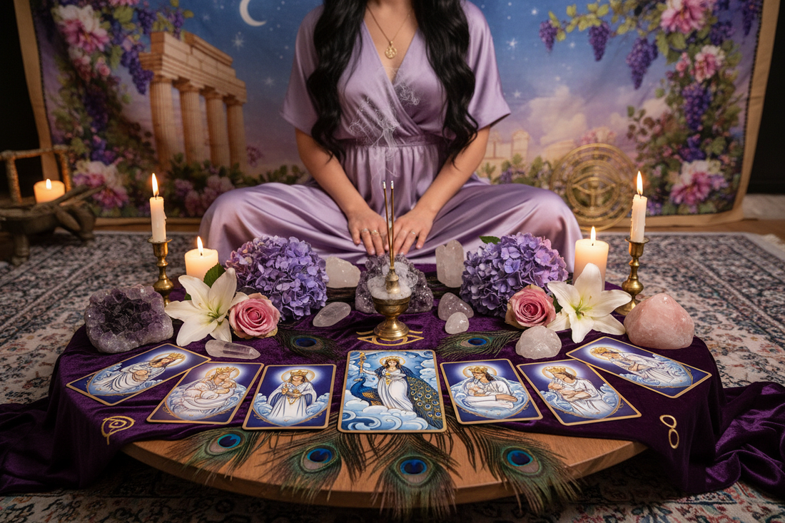 Matronalia Divination: Feminine Oracle and Juno Tarot Spreads - Nicole's ritual universe