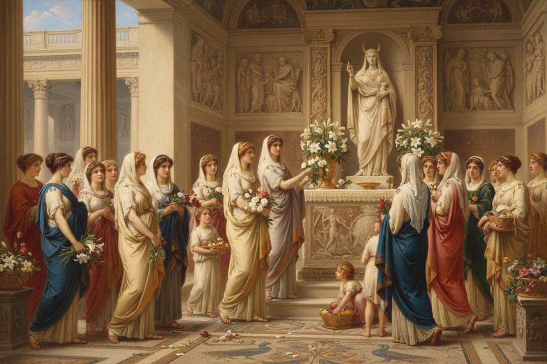 Matronalia: History and Roman Festival of Women and Mothers - Nicole's ritual universe