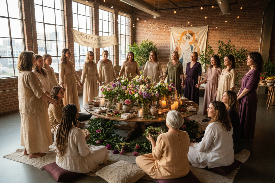 Matronalia Spiritual Celebration: Modern Practices for Women's Power - Nicole's ritual universe