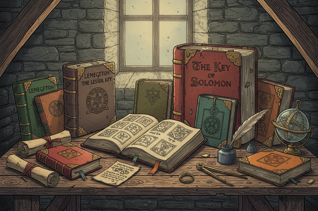 Medieval Grimoires Key Solomon Lemegeton More - Nicole's ritual universe