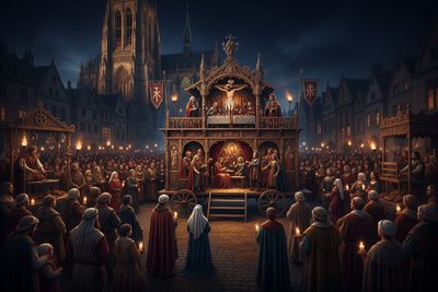 Medieval Mystery Plays: Biblical Stories as Public Ritual