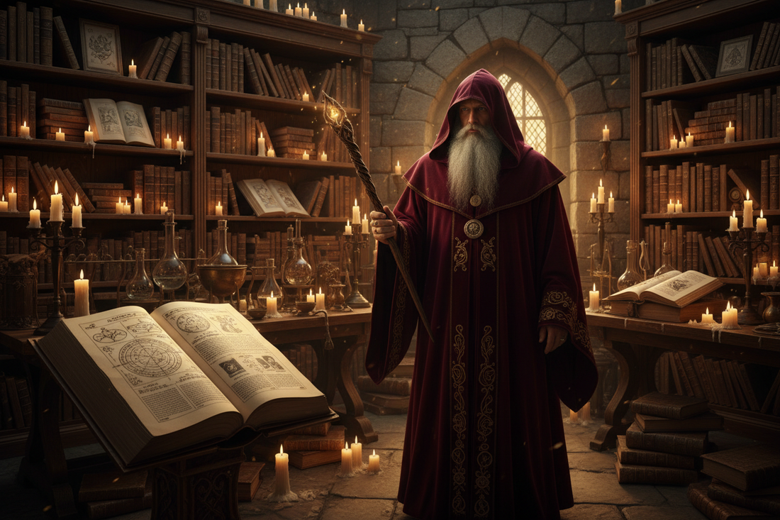 The Medieval Magician's Wand: Grimoires, Planetary Magic, and the Art of the Conjurer