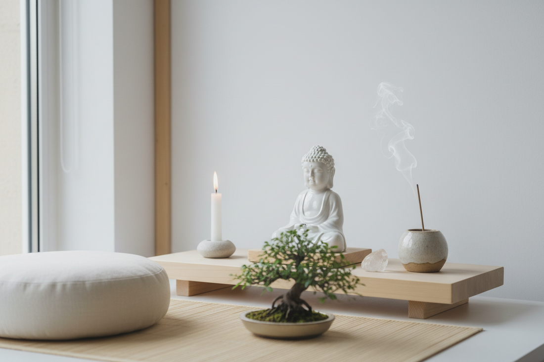 Meditation Altar: Mindfulness and Contemplation