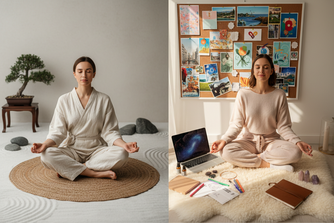 Meditation vs Visualization: Understanding Both Powerful Practices - Nicole's ritual universe