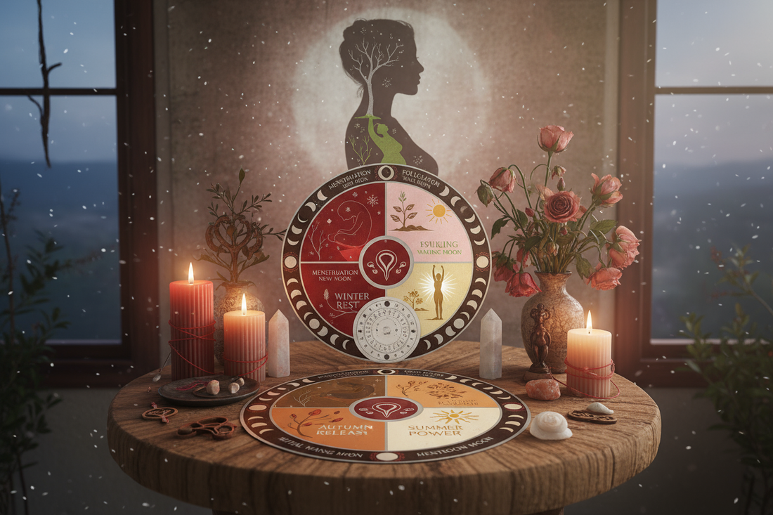 Menstrual Cycle Moon Sync: Feminine Magic & Fertility