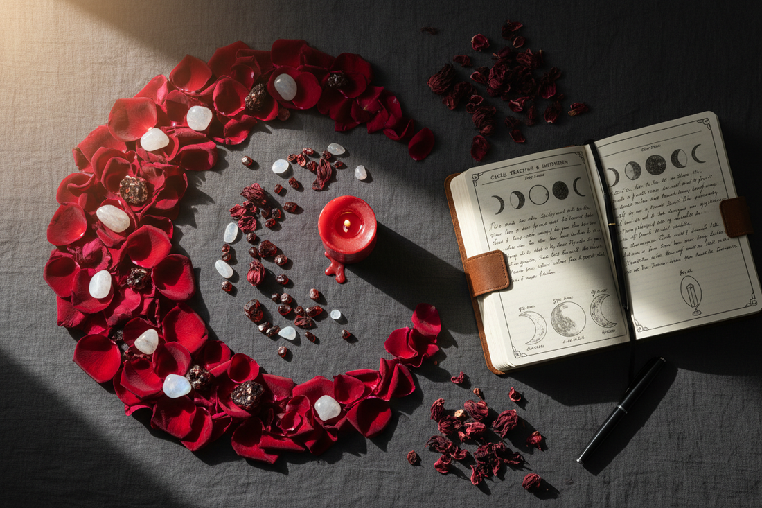 Menstrual Cycle Moon Sync: Feminine Magic & Fertility
